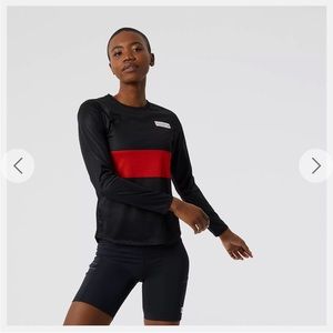 District Vision x New Balance Impact Run Long Sleeve T-Shirt - NWOT - Size M